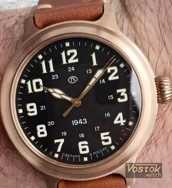 Vostok Vostok 55829B 44 mm kol saati