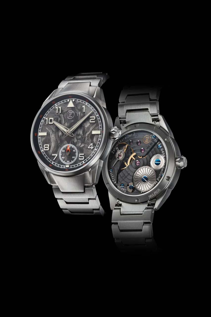 Zelos Skyraider 2 Ti Carbon 22 mm kol saati