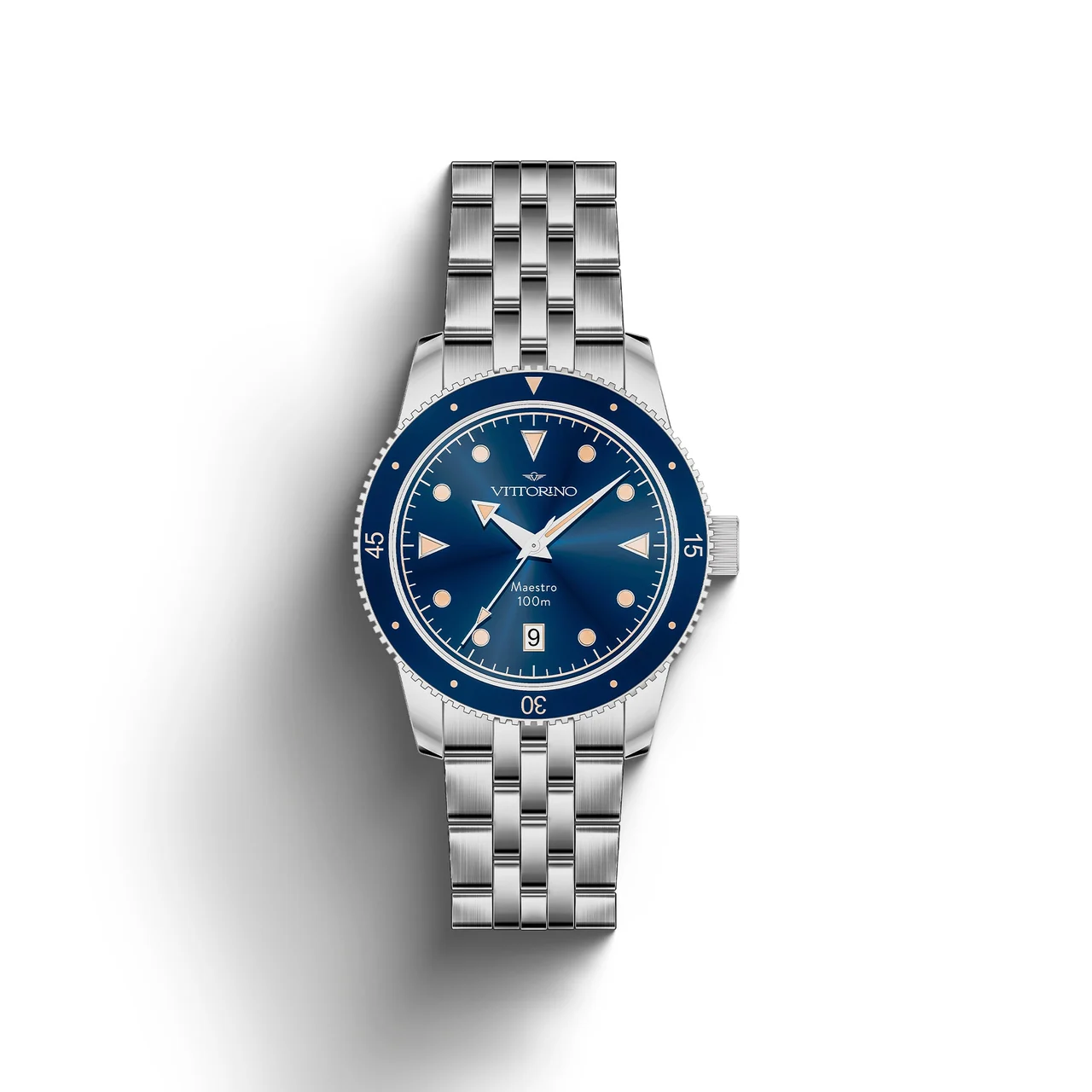 Vittorino Watches Legacy Blue 40 mm kol saati