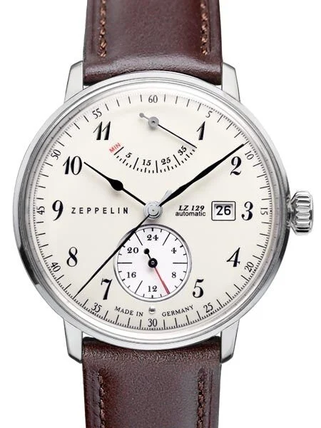 Graf Zeppelin SCRATCH AND DENT - LZ129 Hindenburg Automatic Watch with Power Reserve #7060
