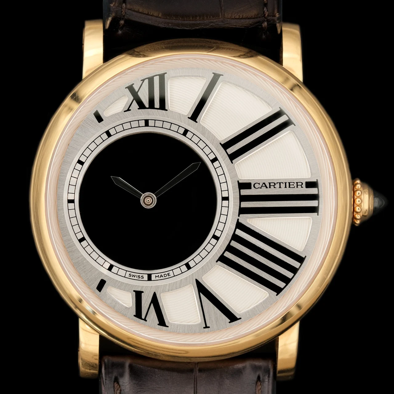 Cartier Rotonde Mysterious Hours ref.3551 de 2018 42 mm kol saati