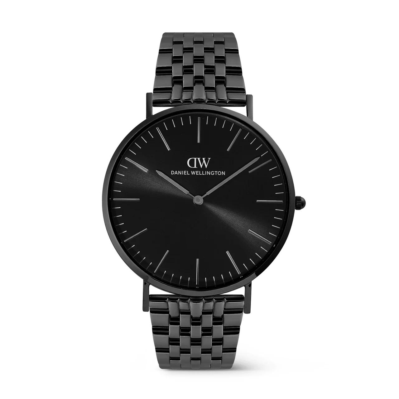 DANIEL WELLINGTON Classic 7-Link All Black DW00101066 40 mm kol saati