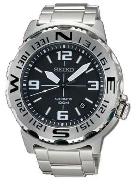 Seiko Superior Compass Bezel Automatic Field Monster Watch #SRP441 kol saati