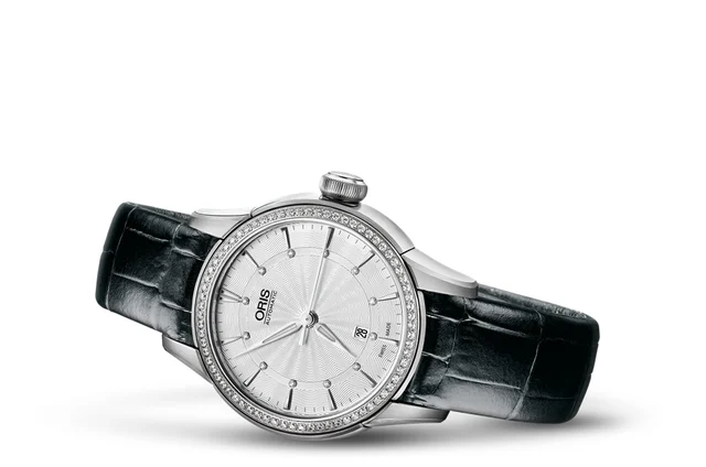 Oris Artelier Date Diamonds 01 561 7687 4951-07 5 14 60FC kol saati