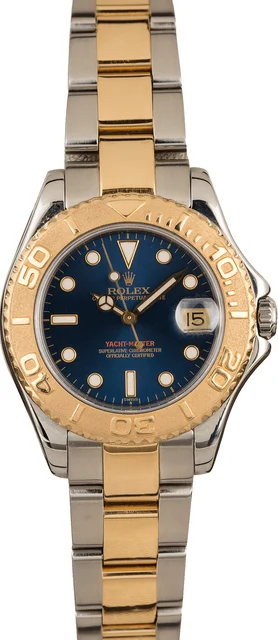 Rolex Yacht-Master 68623 Blue Dial 35MM T kol saati