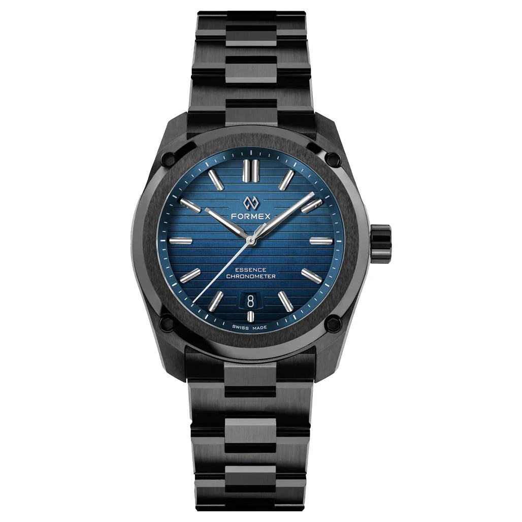 Formex Essence Ceramica 41mm COSC with Blue Dial #0336.4.6631.410 41 mm kol saati