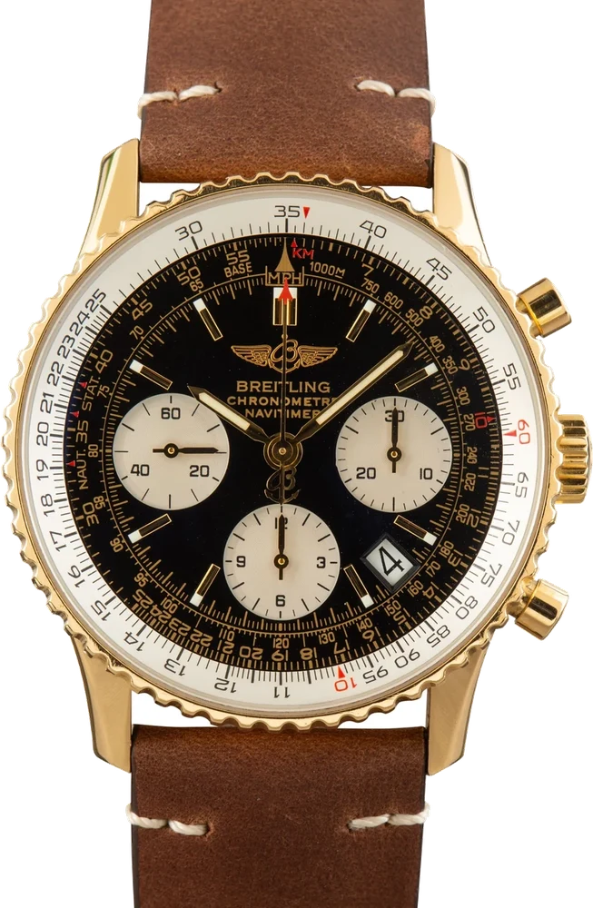 Breitling Navitimer Yellow Gold K23322 kol saati