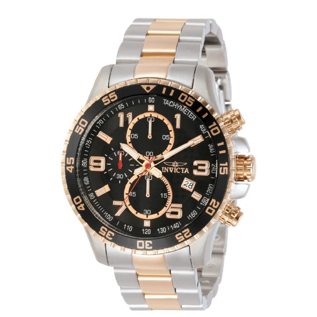 Invicta Specialty Mach Gala Watch - 48mm, Rose Gold, Steel (69806) kol saati