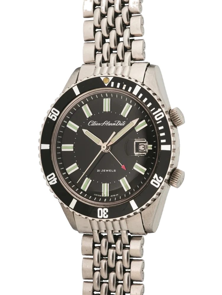 Citizen CITIZEN REF. ALDS 52902-Y, ALARM DATE, STEEL kol saati