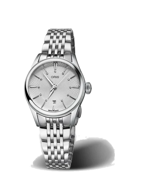 Oris Artelier Date Diamonds 01 561 7722 4051-07 8 14 79 28 mm kol saati