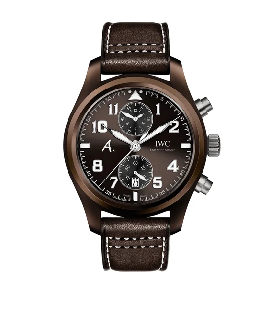 IWC IWC REF. IW388004 TITANIUM AND BROWN CERAMIC kol saati