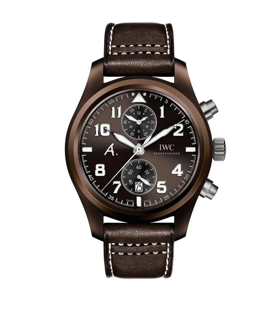 IWC IWC REF. IW388004 TITANIUM AND BROWN CERAMIC kol saati
