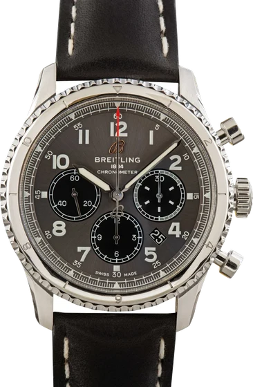 Breitling Aviator 8 B01 Chronograph Grey Dial 842047177600 kol saati