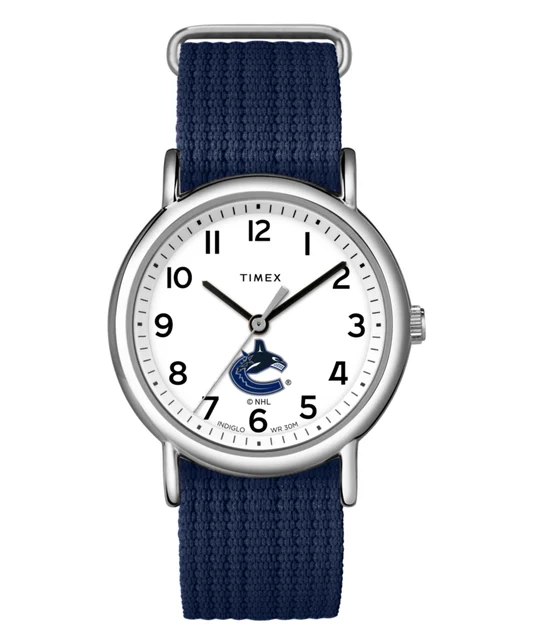 Timex Weekender Navy Blue Vancouver Canucks TWZHCNKM2YZ kol saati
