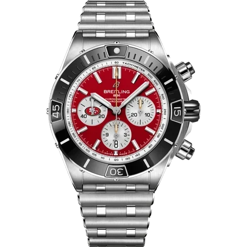 Breitling Super Chronomat B01 Chronograph 44 NFL San Francisco 49ers AB01361C1K1A1 kol saa