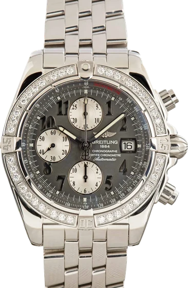 Breitling Chronomat Evolution Anthracite Dial A1335653/B722 kol saati