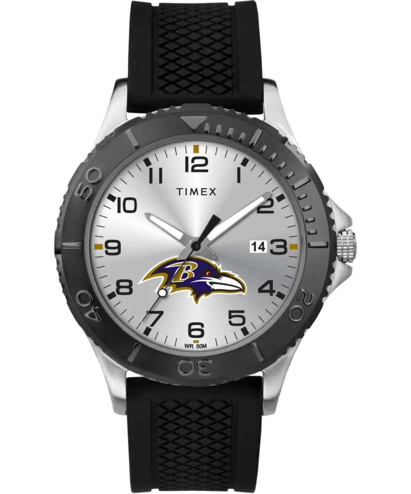 Timex Gamer Black Baltimore Ravens TWZFRAVMD 42 mm kol saati