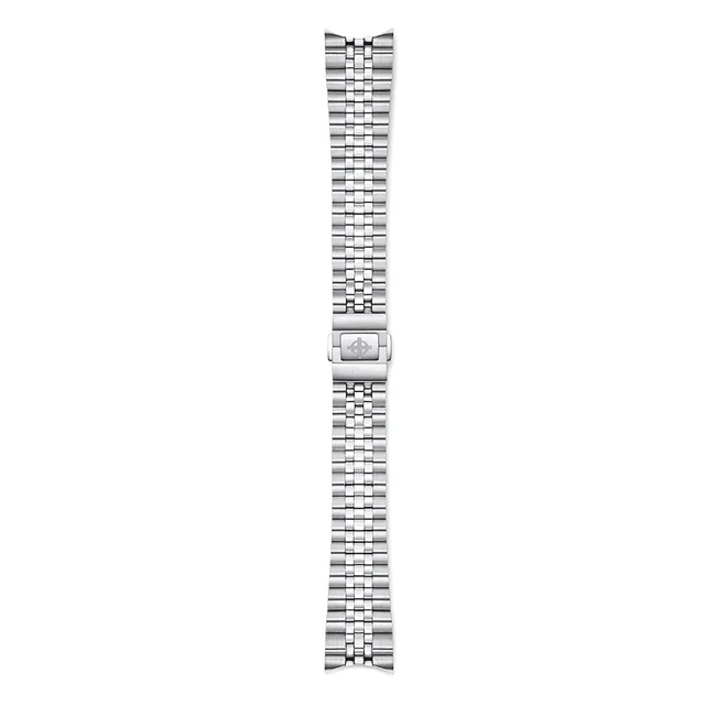 Zodiac OEM 5 Row Polished and Brushed Bracelet (20mm) #ZOS1014 kol saati