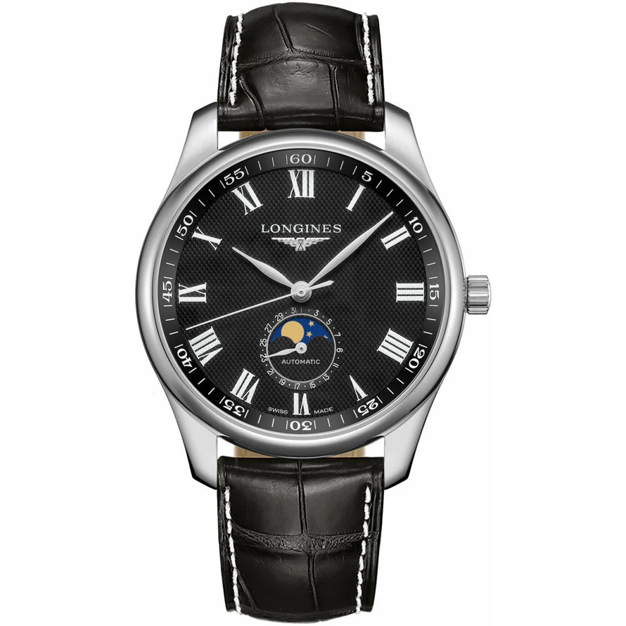 Longines The Master Collection Black Dial 42mm L2.919.4.51.7 42 mm kol saati