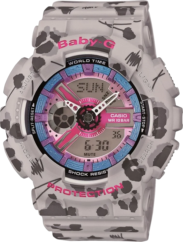 Casio Baby-g BA-110FL-8ADR 43.4 mm kol saati