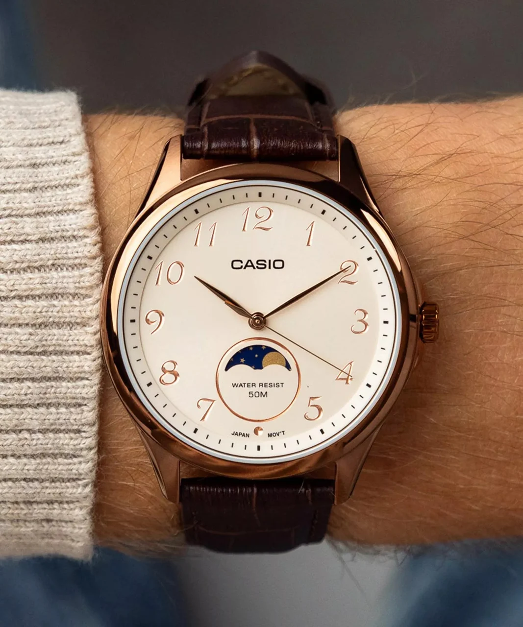 Casio MTP-M110RL-5AER 43 mm kol saati