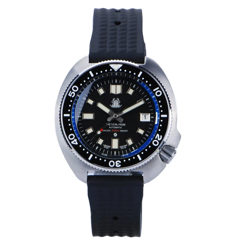 Tactical Frog Warehouse ▪ Abalone Diver Watch Men UK Warehouse ▪ Tactical Frog Abalone Diver Watch Men 44 mm kol saati