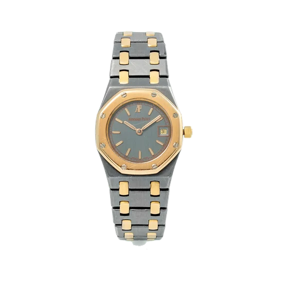 Audemars Piguet AUDEMARS PIGUET REF. 035, "ROYAL OAK"; TANTALUM AND 18K PINK GOLD kol saat