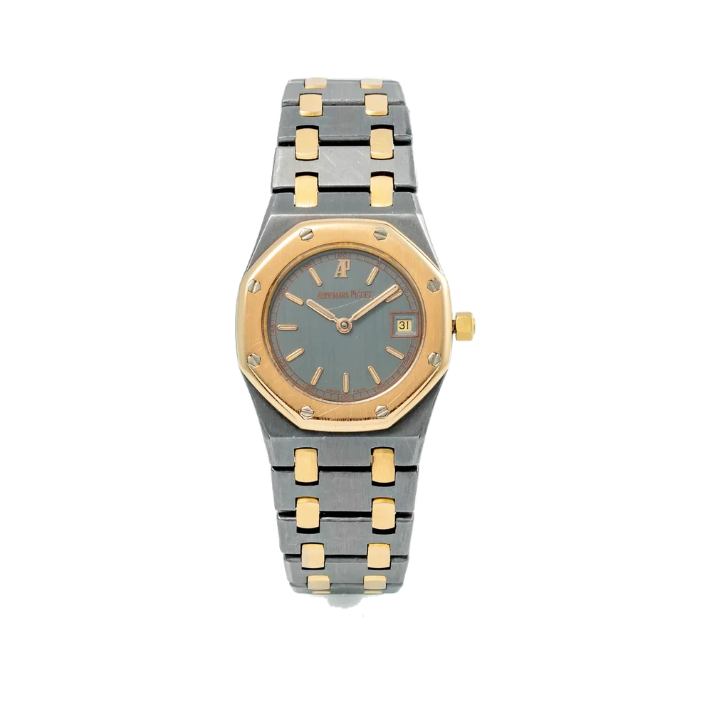 Audemars Piguet AUDEMARS PIGUET REF. 035, "ROYAL OAK"; TANTALUM AND 18K PINK GOLD kol saati