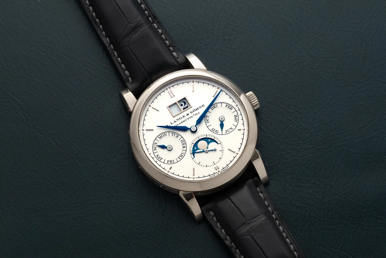 A. Lange & Sohne Saxonia 40991833 39 mm kol saati