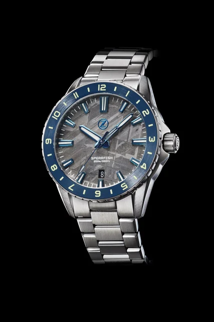Zelos Spearfish 40mm 12Hr Meteorite kol saati