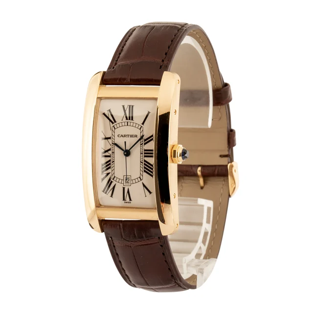 Cartier Tank Americaine W2603156 kol saati