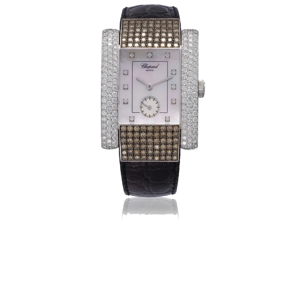 Chopard CHOPARD REF. 41/6950/8-55" LA STRADA" LADY'S QUARTZ WHITE GOLD & DIAMOND kol saati