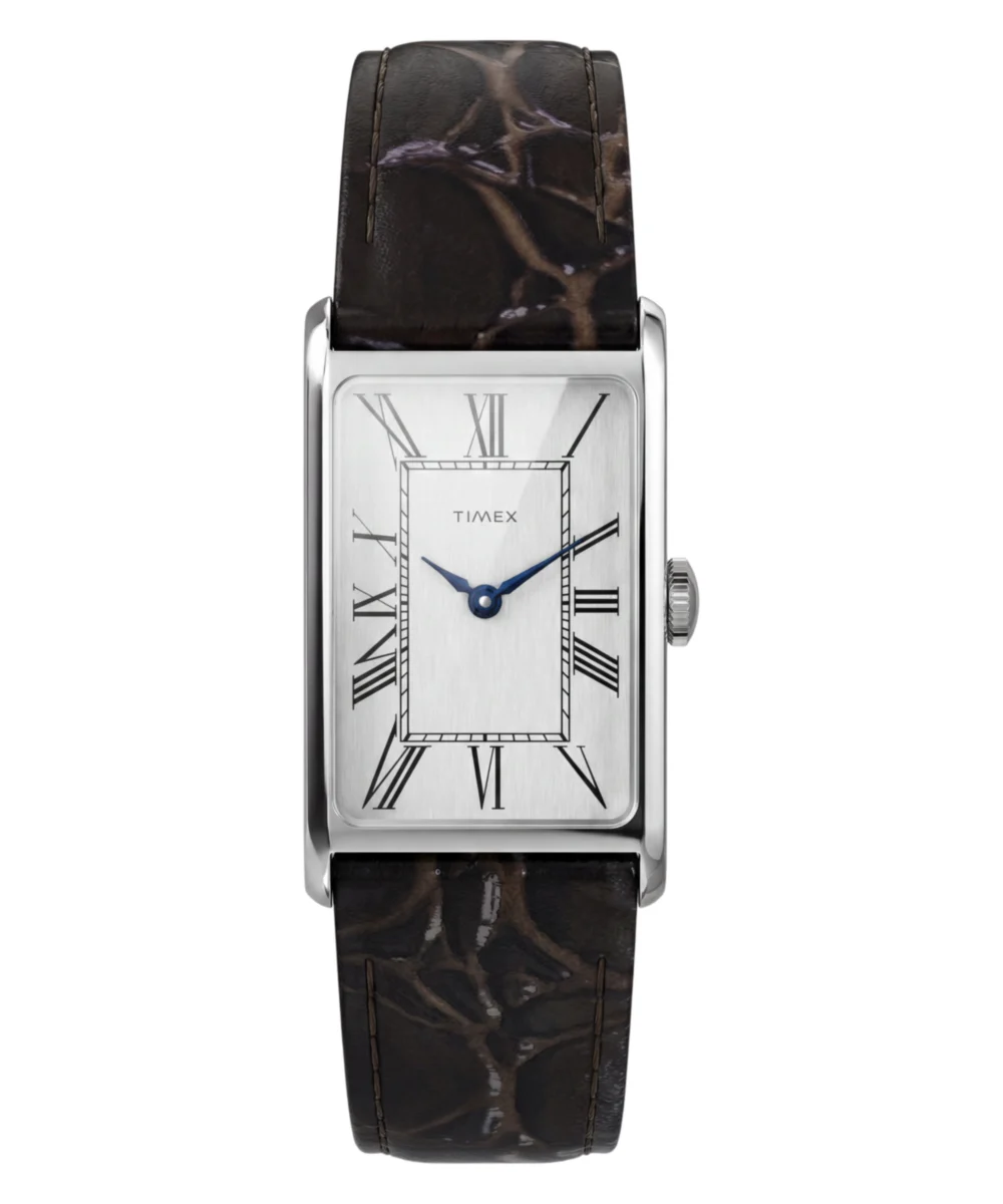 Timex Lexington Reissue Inspired 21mm Leather Strap Watch TW2Y88200VQ kol saati
