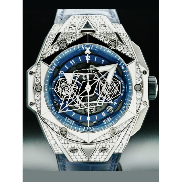 Hublot Sang Bleu 210000055503 kol saati