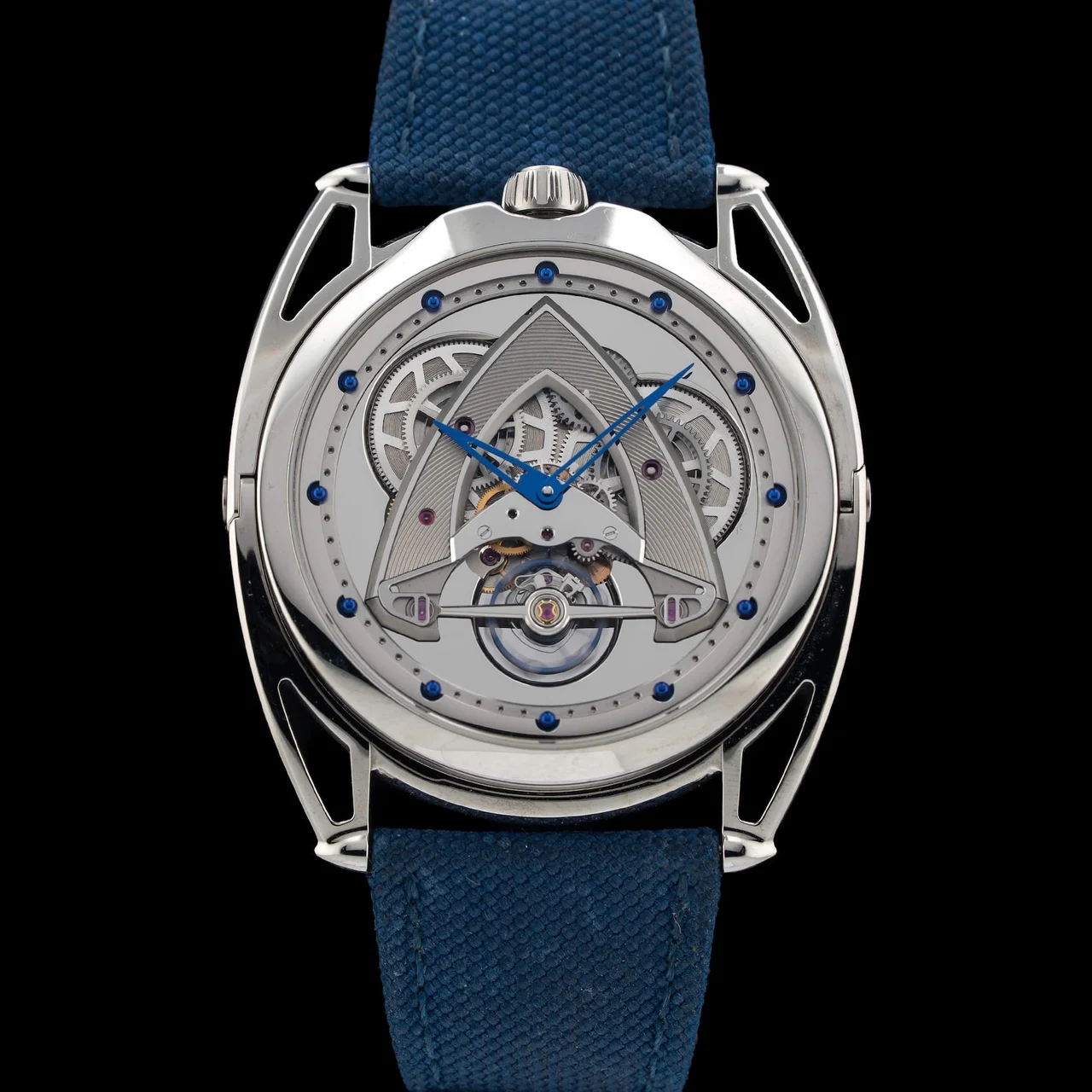 De Bethune Steel Wheels Titanium Skeleton Ltd POC210009N38677 43 mm kol saati