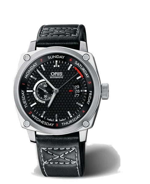 Oris Small Second, Pointer Day 01 645 7617 4154-07 5 22 58FC 42.7 mm kol saati