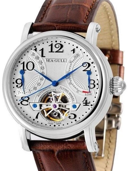 Sea-Gull Automatic Retrograde Watch with Sapphire Crystal #M172S 40 mm kol saati