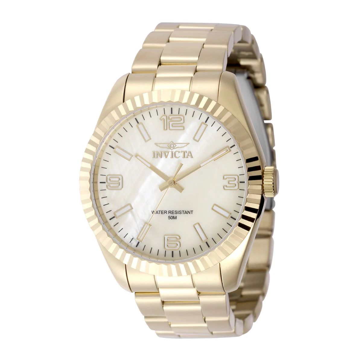 Invicta Specialty Westbridge Watch w/ Mother of Pearl Dial - 43mm. Gold (50127) 43 mm kol saati