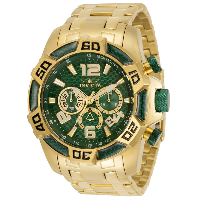 Invicta Pro Diver SCUBA Watch - 50mm, Gold (34156) kol saati