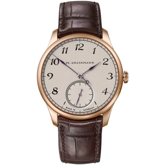 Moritz Grossmann Tefnut Rose Gold Silver Plated by Friction MG-003516 kol saati