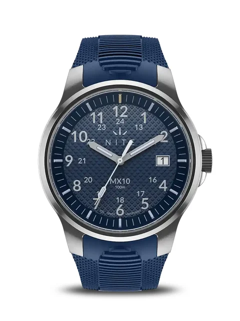 Nite Watches Pre-Order MX10HORIZONBLUEPOLYMER kol saati