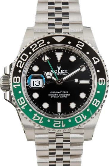 Rolex GMT Master II Ref 126720VTNR Left Handed Sprite kol saati