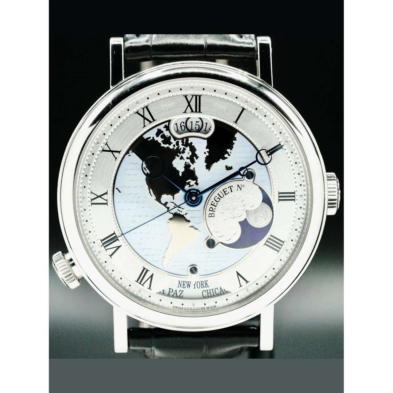 Breguet Classique Hora Mundi POC210000078269 43 mm kol saati