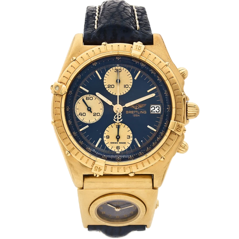 Breitling Chronomat Ref K13048 Yellow Gold kol saati