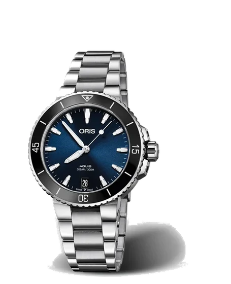 Oris Aquis Date 01 733 7731 4135-07 8 18 05P kol saati