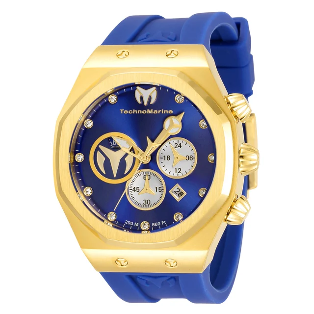 Technomarine Reef Sun Watch - 45mm, Blue (TM-520003) kol saati