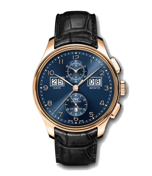 IWC Portugieser Perpetual Calendar Digital Date Month IW397204 kol saati