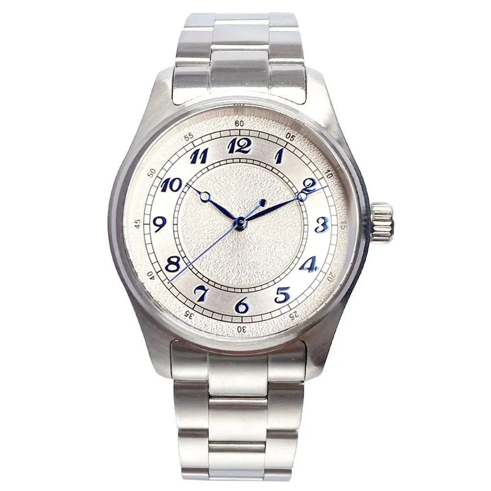 Tandorio Watches Tandorio TD191B Pilot Watch Stainless Steel 39mm 20ATM NH35A PT5000 20bar Sapphire 14:865#D-Steel-Steel band;5:56964930#NH35A Movement 39 mm kol saati