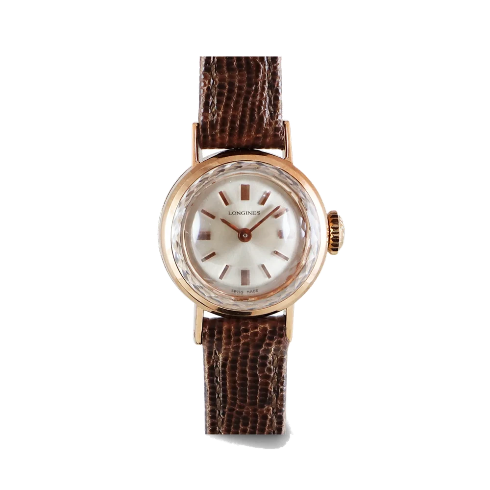 Longines rose gold (1967) 7762-14173814 18.8 mm kol saati