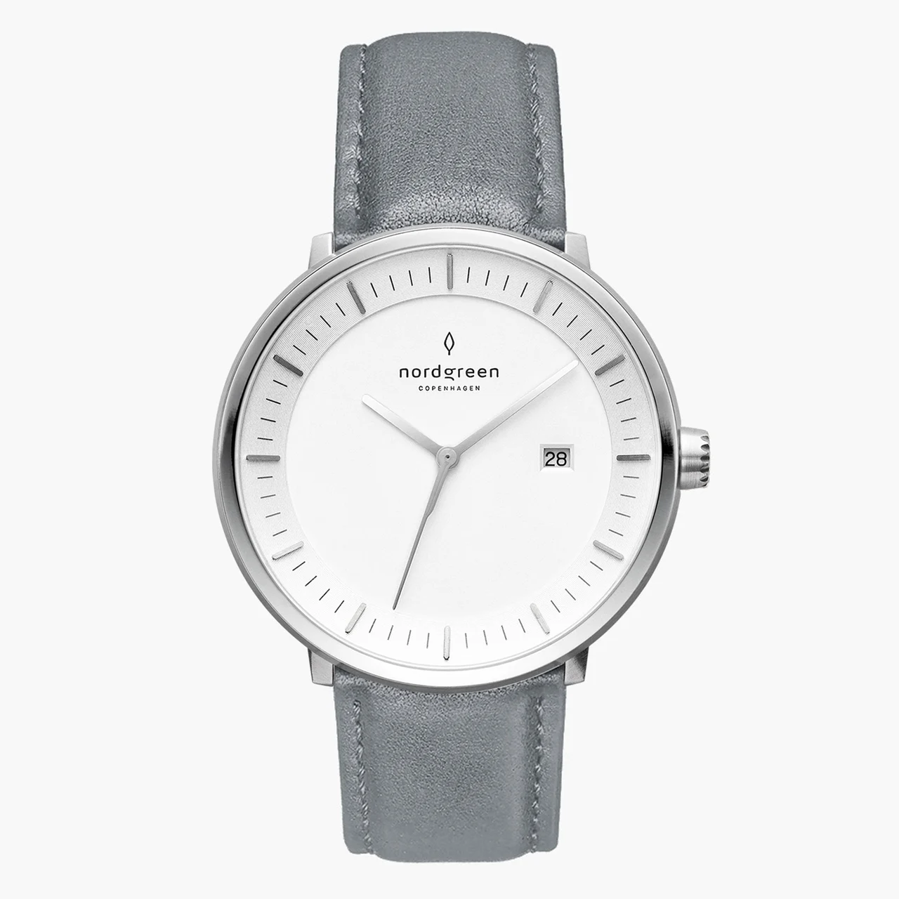 Nordgreen Philosopher 36mm PH36SILEGRXX 36 mm kol saati